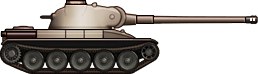 Sideview of Indien-Panzer