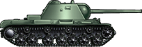 Sideview of KV-3